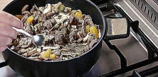 Как приготовить говяжье филе с шампиньонами 
