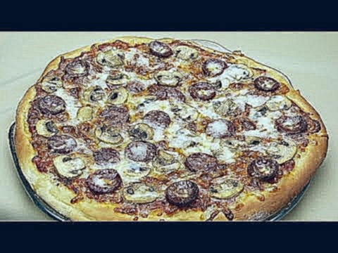 Пицца с грибами рецепт - Пицца с пепперони 