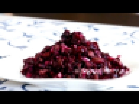 Свекольный салат с грибами - Рецепт Бабушки Эммы 