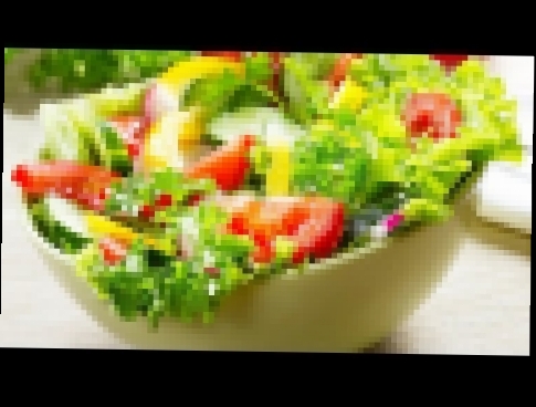 Овощной салат. Вкусные и полезные салаты. 