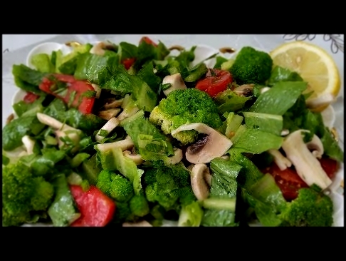 Обалденный салат с брокколи - Ани Кухня 