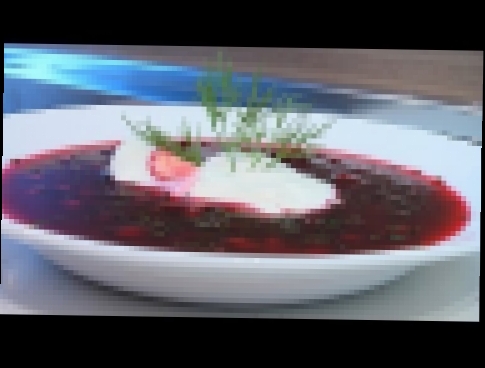 Борщ холодный видео рецепт. Книга о вкусной и здоровой пище 