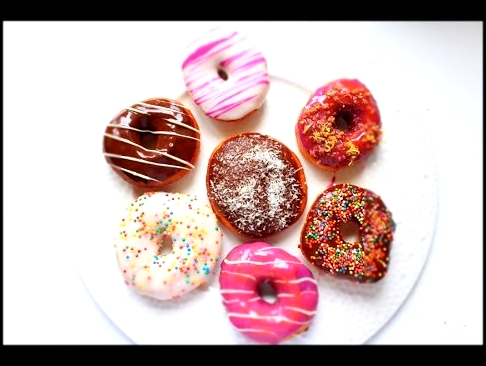 Как приготовить Пончики Донатсы / How to Make Donuts 