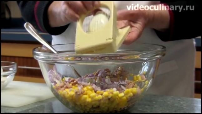 Как приготовить салат из кукурузы с тунцом 