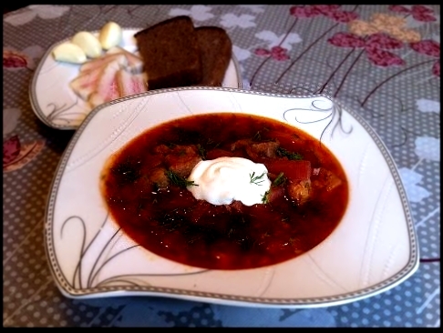 Домашний Борщ со Свиными Ребрышками / Украинский Борщ / Ukrainian Borsch / Простой Пошаговый Рецепт 