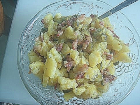 Деревенский картофельный салат 