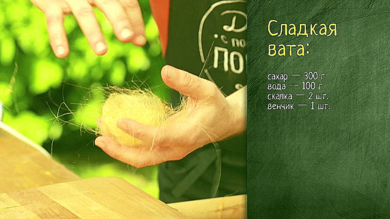 Рецепт сладкой ваты 