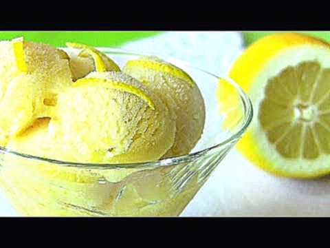 СОРБЕТ из лимона рецепт от  VIKKAvideo-Простые рецепты 