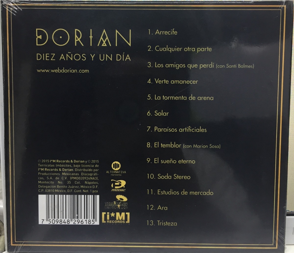 Dorian La Tormenta De Arena