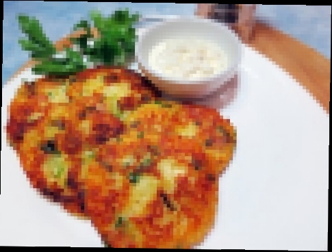 Картофельные оладьи с сыром | Рецепт картофельных оладьев | Картофель с сыром 