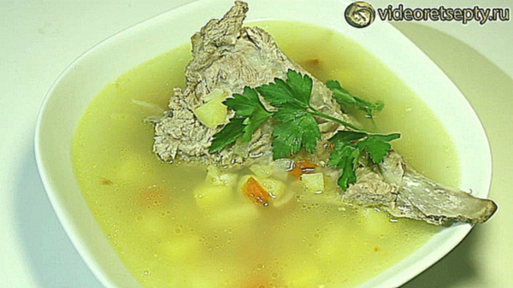Суп из свинины - Pork soup 