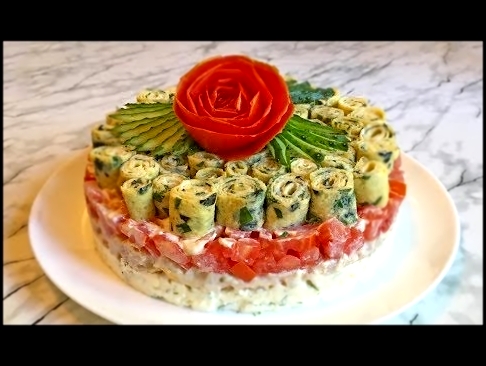 НОВЫЙ ОБАЛДЕННЫЙ САЛАТ "ИСКУШЕНИЕ" РАЗМЕЛИ ЗА МГНОВЕНИЕ / SALAD "TEMPTATION" 