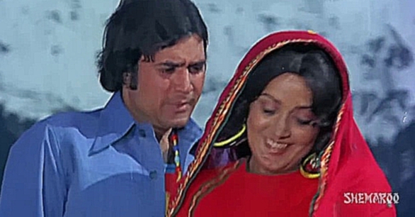 Parbat-Ke-Peechhe---Hema-Malini---Rajesh-Khanna---Mehbooba-Songs---Lata---Kishore---RDBurman - видеоклип на песню