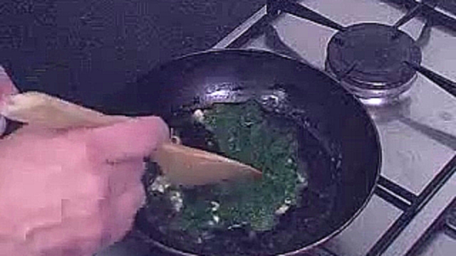 Как приготовить сёмгу на пару с зелёным соусом! 