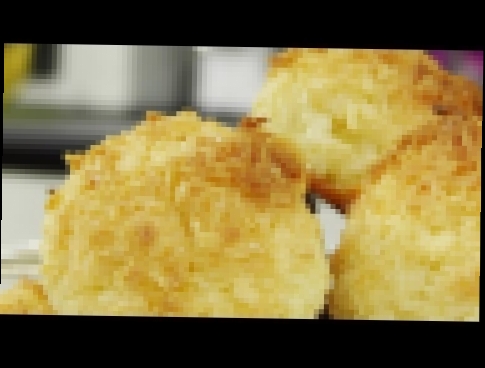 Кокосовое печенье Роше коко Rochers coco видео рецепт 