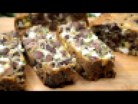 Попробуйте и Вы Обалдеете как это Вкусно! Закусочный пирог. 