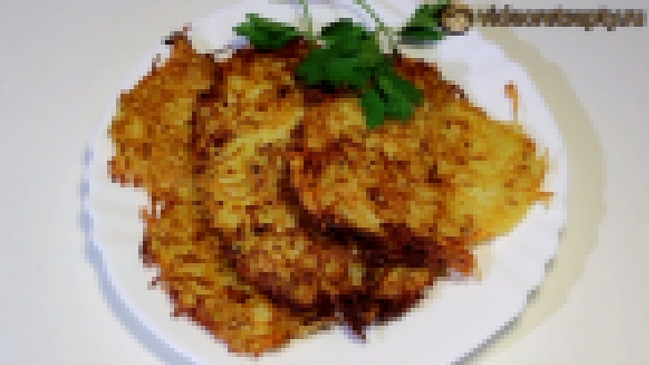 Драники - Potato pancakes 