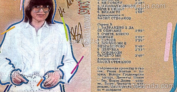 Доника Венкова - Очите, които обичам (1990) - видеоклип на песню