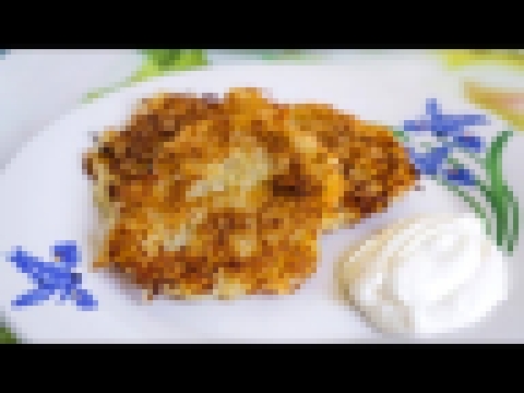 Рецепт картофельных драников без муки и яиц 