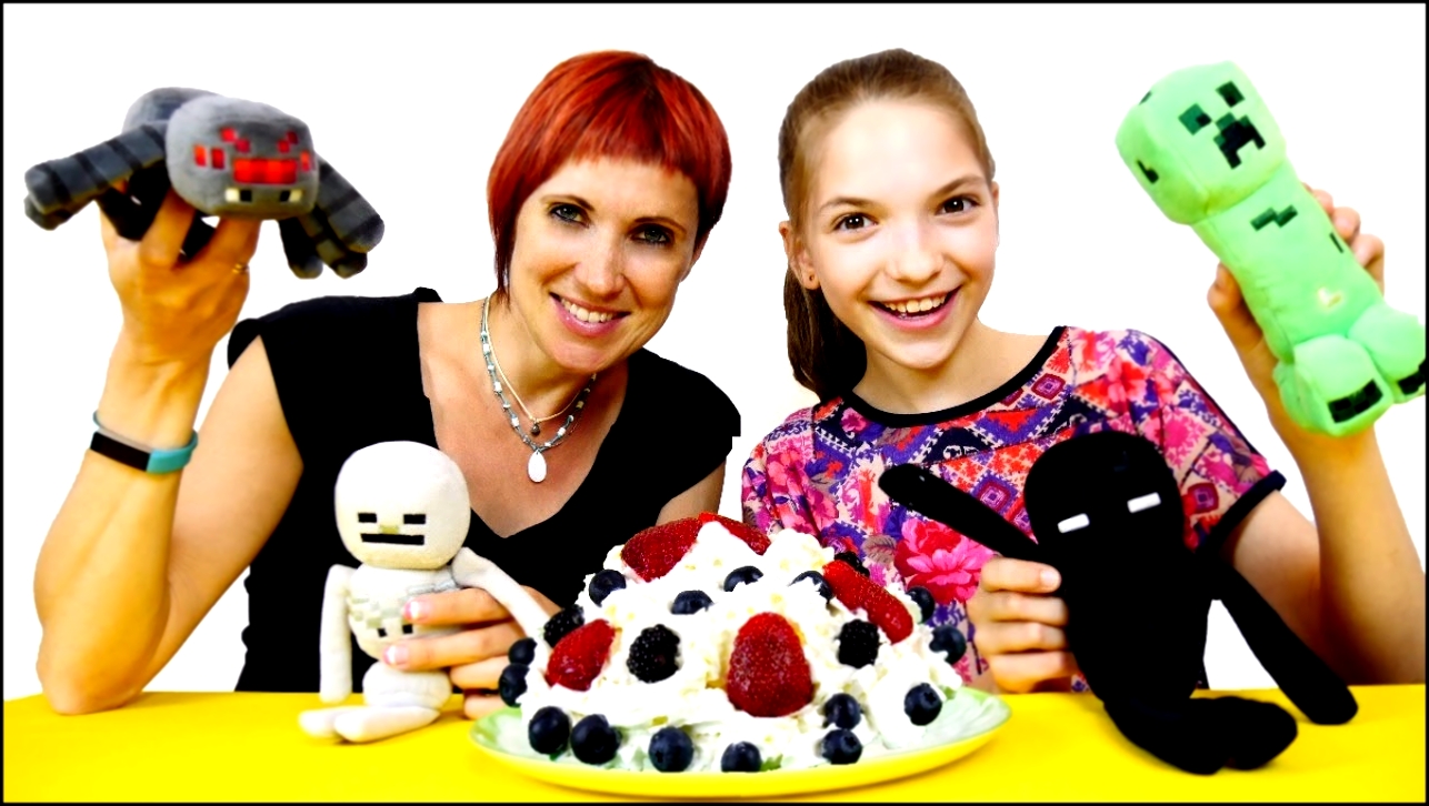 Игрушки #Майнкрафт, Лучшая подружка Света и Маша Капуки Кануки готовят торт! Видео для девочек - видеоклип на песню