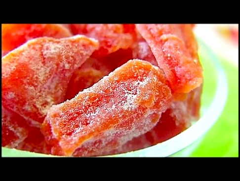 Цукаты из тыквы Самый вкусный рецепт  candied pumpkin natural candy 