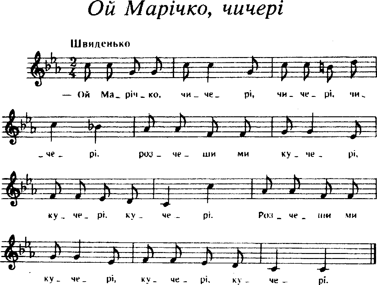 ГУРТ  ОЙ МАРИЧКО ЧИЧЕРИ ЧОБОТЫ З БУГАЯ