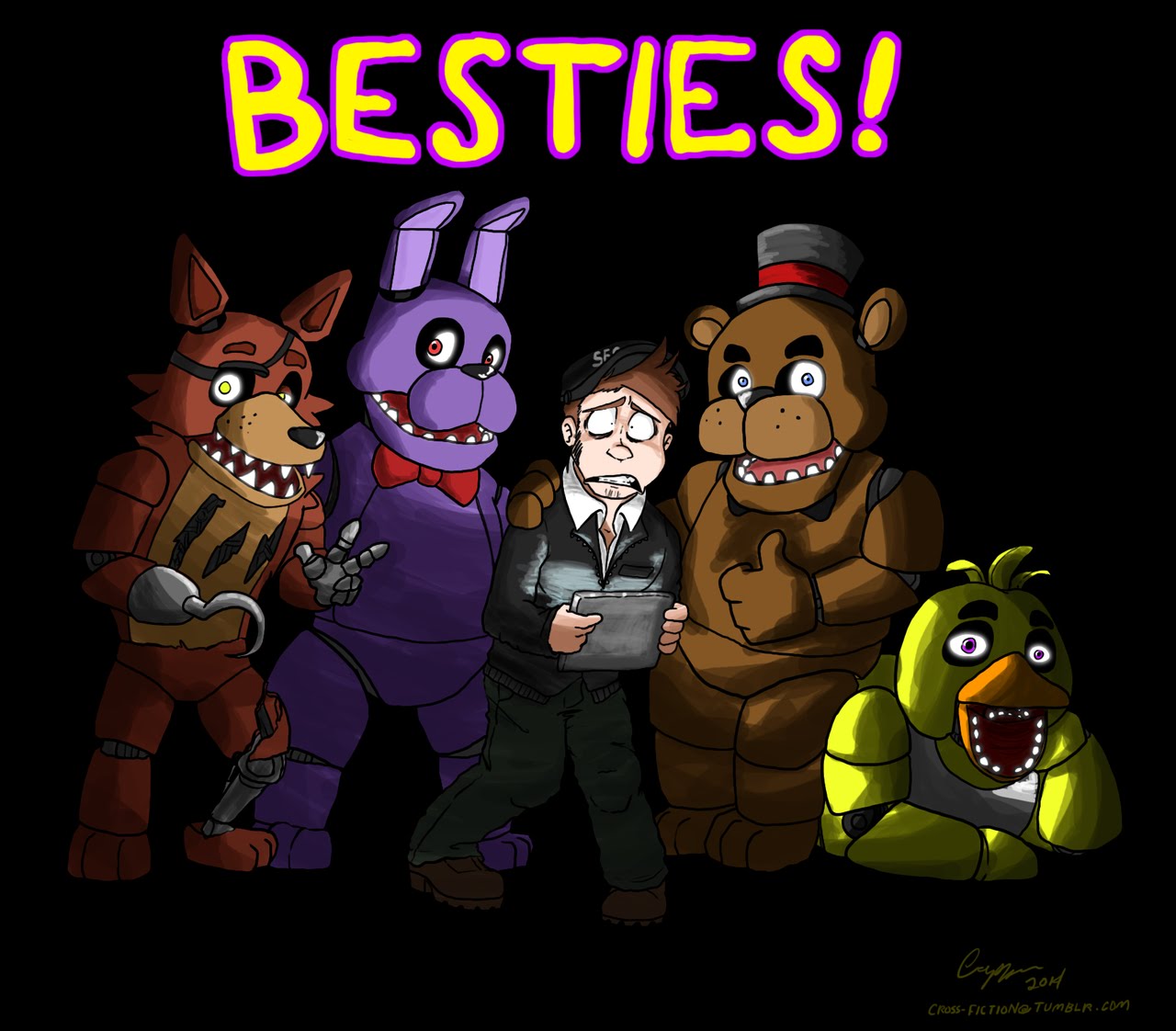 Five nights at Freddy&39s 1 2 3 4 5 Песня пять ночей с мишкой Фредди 2