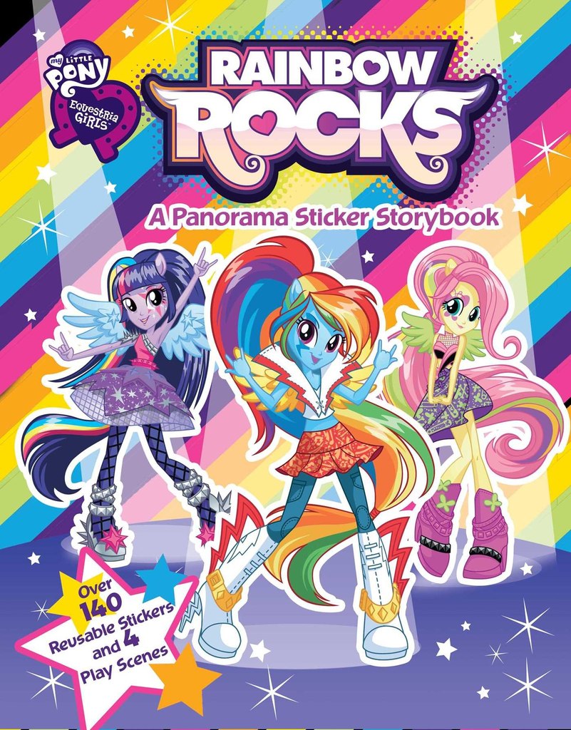 Rainbow Rocks Взмах хвостом