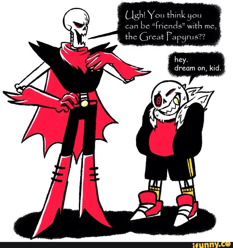 Sans and Papyrus (UnderFell) To the Bounes