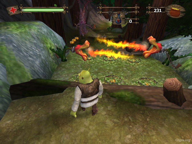 Shrek 2 The Game Болото Шрэка