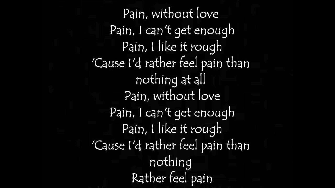 Three Days Grace Pain